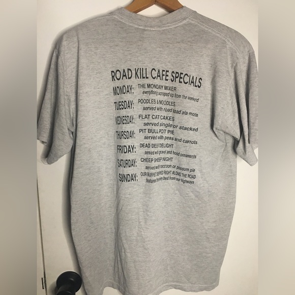 Retro “Road Kill Cafe” Large Shirt - Picture 2 of 2